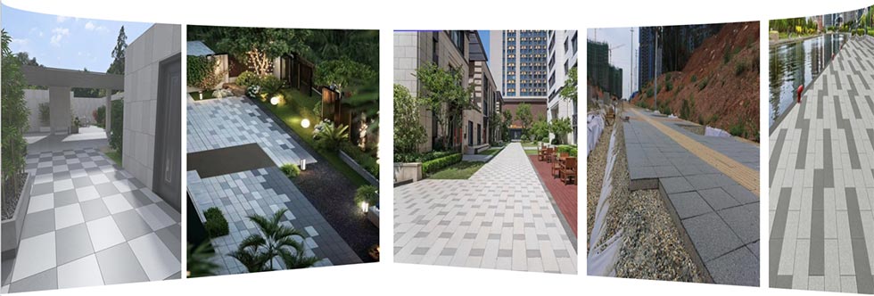 Cement Concrete Brick Automatic Blasting Curling Surface Treatment Machine